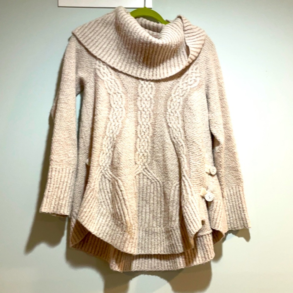 Anthropology angel of the north sweater